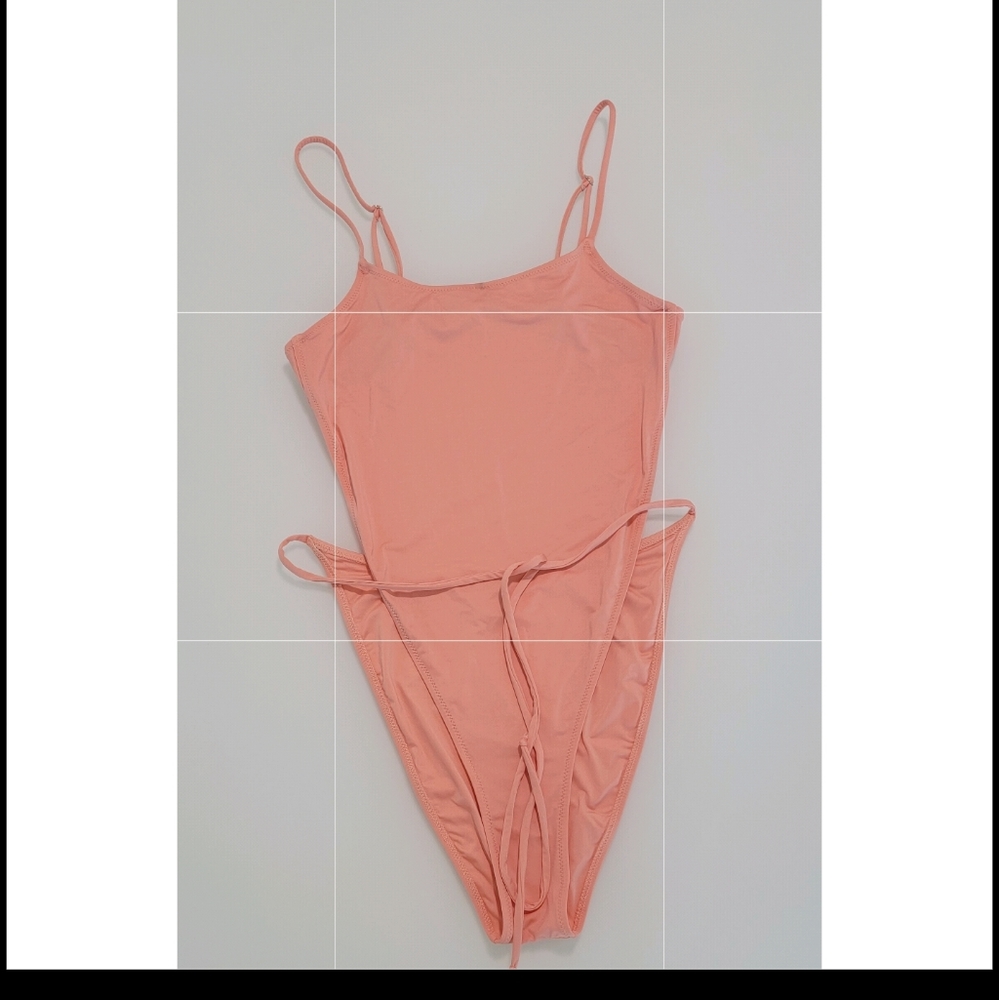 monica hansen bardot spaghetti swim - Picture 2 of 4